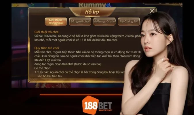 Luật chơi Rummy 188bet để thắng đậm